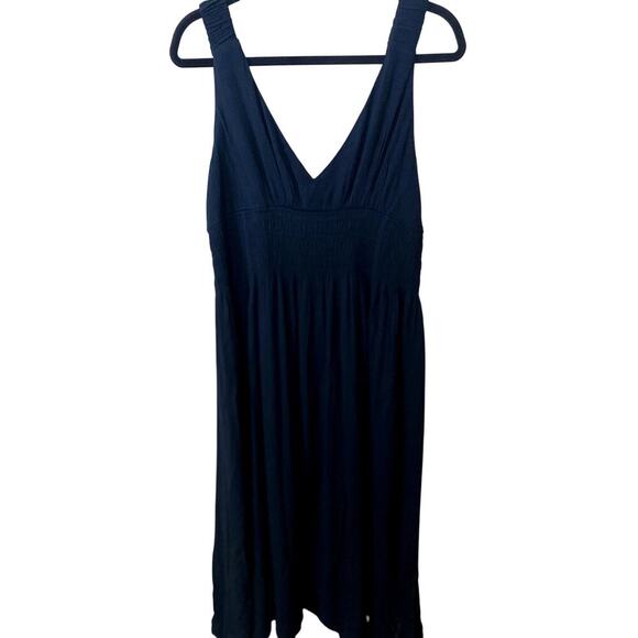 Abercombie & Fitch Black Scrunchie Strap Maxi Dress - Sz. XL (NWOT) - Picture 1 of 7